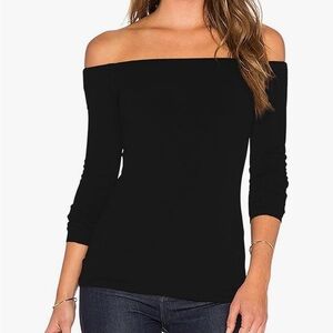 Sarin Matthew’s Off Shoulder Long Shirt
